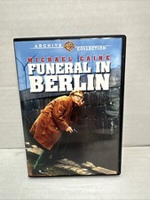Funeral in Berlin DVD, 2013 MICHALE CAINE RARE MOVIE WARNER BROS