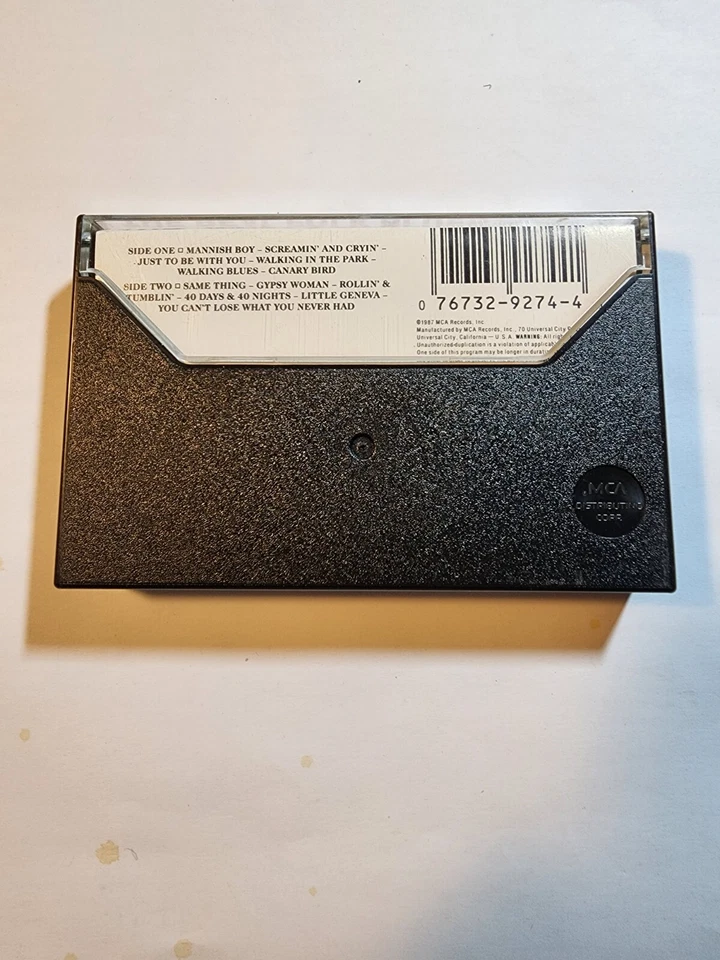 Muddy Waters The Real Folk Blues-Chess MCA 1987 CHC-9274 VG+/EX CS13 Foto 2 de 2