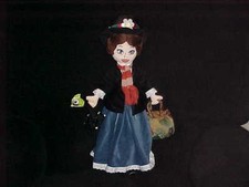 21" Disney Mary Poppins Plush Stuffed Doll From The Disney Store
