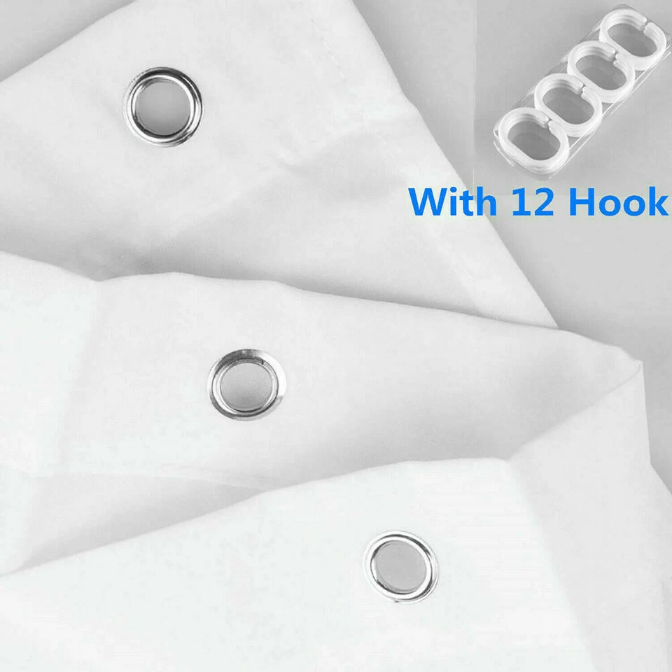 Oso Marrón Cortina de Ducha Tela Animales Tema Baño Decoración Impermeable 72 Pulgadas Foto 4 de 4