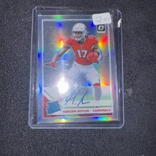 2019 Panini Prizm - Rookies Hakeem Butler #350 Silver Prizm Autographs (AU, RC)