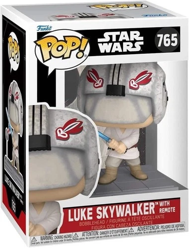 Funko Pop! Vinyl: Star Wars - Luke Skywalker with Remote #765