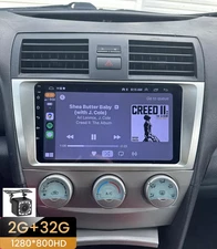 For Toyota Camry 2007-2011 Android 15 Apple CarPlay Car Stereo Radio GPS +Camera