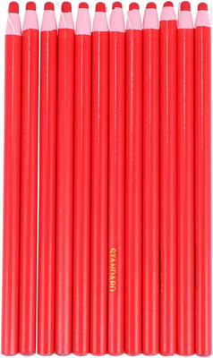 Peel-Off Grease Pencils Wax Pencils Red Crayon for Drawing Coloring Marking on t