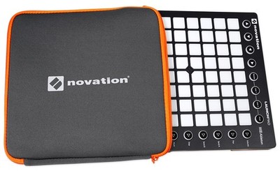 Novation Launchpad and Launch Control XL Neoprene Sleeve Grey/Orange