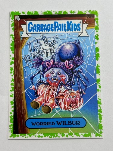 Mülleimer Kinder Bücherwurm Bücherwurm Parodie grüner Rand SORGE WILBUR #23b - Bild 4 von 9