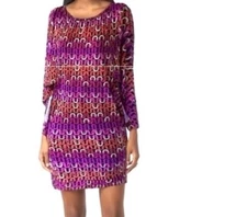 Trina Turk Dress Womens Size Pink Orange Echo Swim Coverup Dress NWT $152 Large