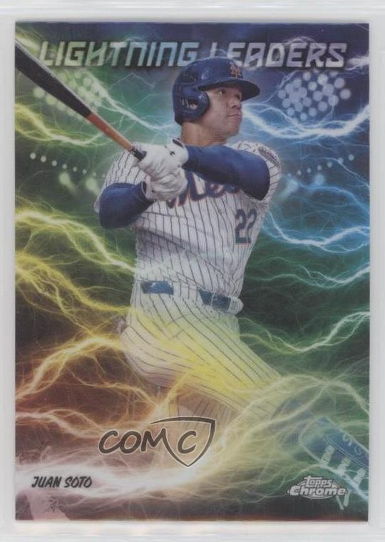 2025 Topps Chrome Lightning Leaders Juan Soto #LL-8 12l4