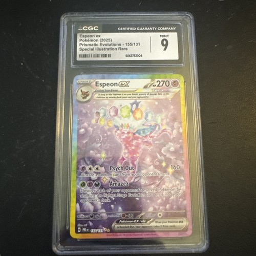 Espeon ex graded CGC 9 for sale on eBay