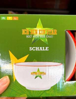Ich bin ein Star holt mich hier raus Müslischale 300ml* Sammlerstück*neu*ovp*