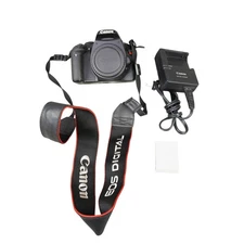 Canon EOS 550D Rebel T2i Kiss X4 DSLR Camera Body W/ Battery Charger & Strap