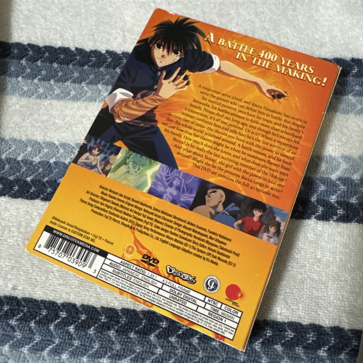 廃盤 烈火の炎DVD FLAME OF RECCA DVD-BOX1国内正規品 Amazon.co.jp