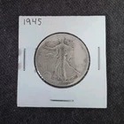 1945 Liberty Walking Half Dollar Silver 50C Circulated Business Strike