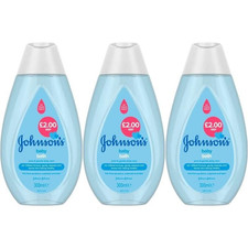 Image of Johnson’s Baby Bath 300ml x3 Pack | Gentle Tear Free Baby Wash
