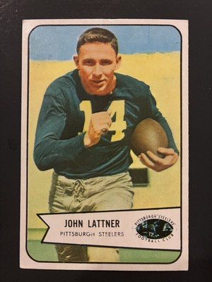 1954 Bowman #128 John Lattner EX+ Pittsburgh Steelers