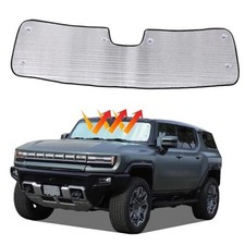 Car Sun Shade for Windshield Compatible with 2022 2023 2024 2025 Hummer EV