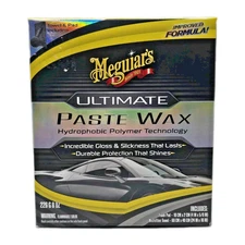 Meguiar's Ultimate Paste Wax 8oz New Sealed Includes Towel & Pad Auto G210608