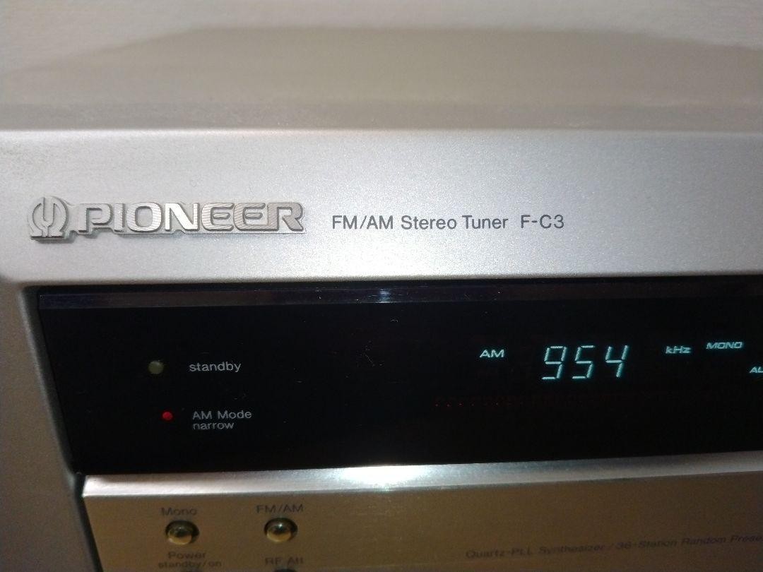 とっくん専用Pioneer Stereo Tuner F-C3とT-C3セット とっくん専用Pioneer Stereo Tuner F-C3とT-C3セット