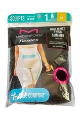 MAIDENFORM FLEXEES Hi-Waist Thigh Slimmer Cool Comfort Shapewear Ultra Firm NWT