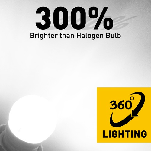 CANBUS 1156 LED Turn Signal Light Bulbs US Stock 6000K White Anti Hyper Flash - Picture 5 of 20