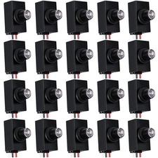 20 Pieces Dusk to Dawn Sensor for Outdoor Lighting 100-277v Photoelectric Swi...