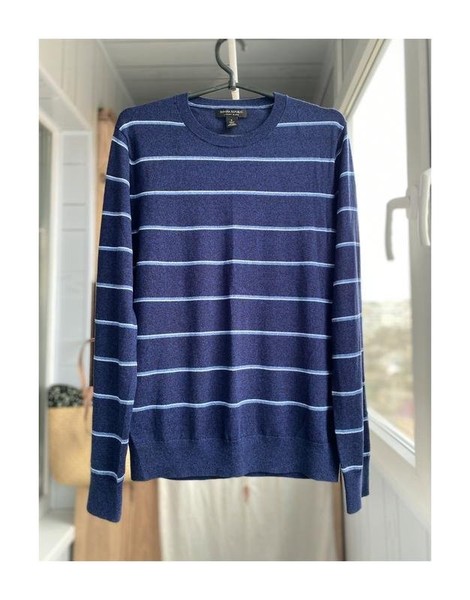 Women Banana Republic Sweater Navy Cashmere 36 / S
