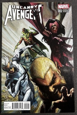 Uncanny Avengers #2 2015 1:25 Simone Bianchi Incentive Variant Cover B NM