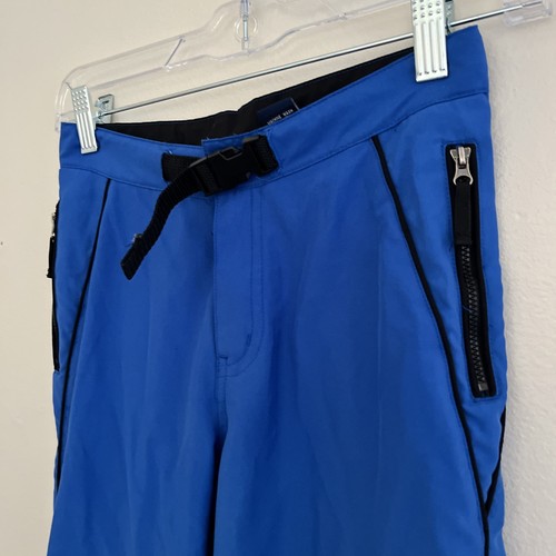 Y2K Limited Too Vintage Buckle Flare Track Pants, Blue- Girls 10 - Picture 3 of 8