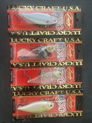Lot Of 4 Lucky Craft Lv-max500 S 