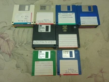 Lot of 52 Assorted 3.5 Floppy Disks