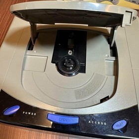 Sega Saturn Console Gray HST-0004 with 2controllers Japanese Version set tested