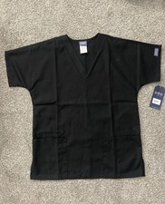 NWT Women  s Cherokee Scrub Top Pants Set Black XS