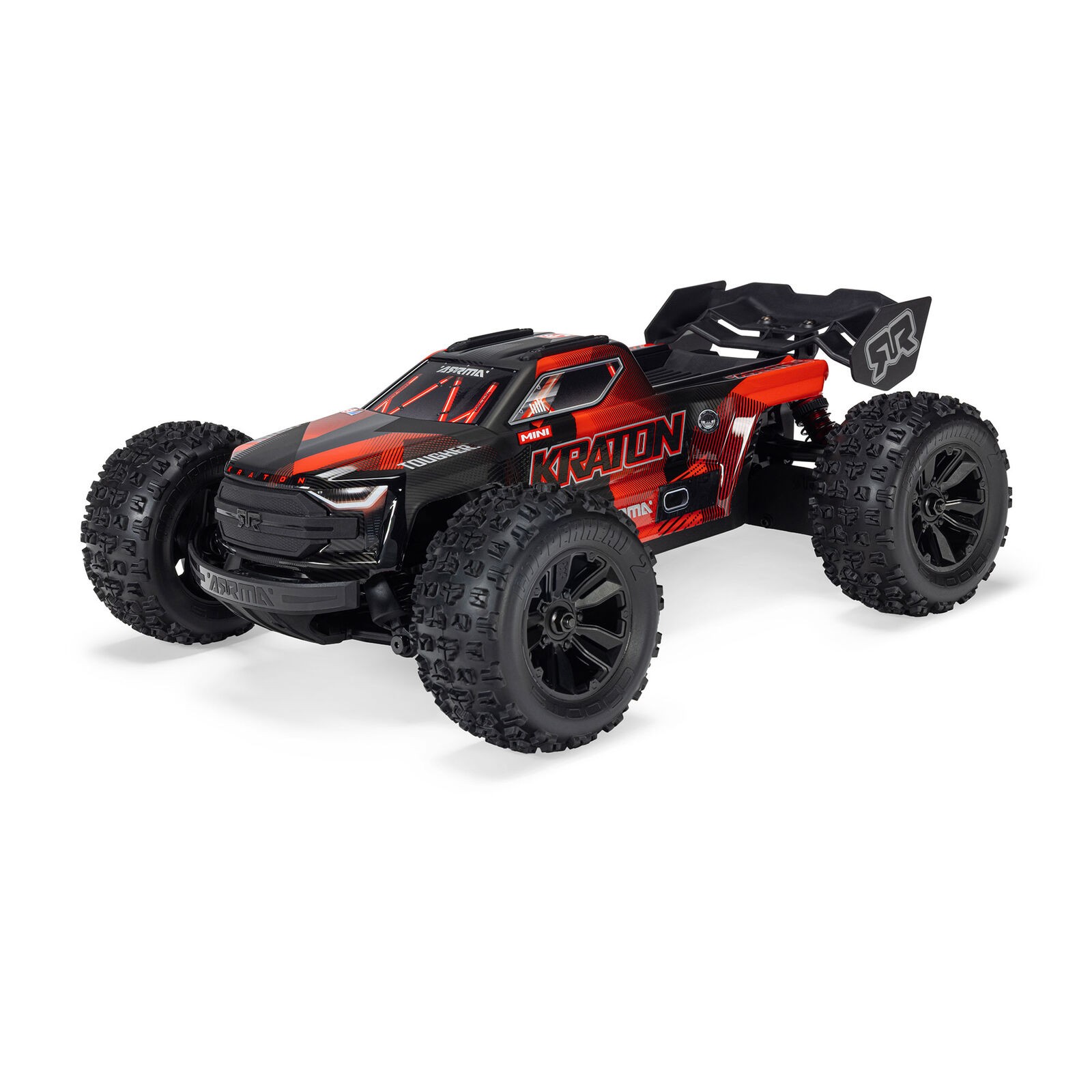 Arrma ARA2508T1 Mini Kraton 3S 4WD 1/16 RC Truck RTR Red