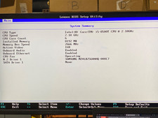 Lenovo ThinkCentre M720q Tiny PC i5-8500T 8GB 256GB SSD No OS No AC