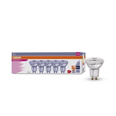 Osram Parathom Dimmbare LED GU10 Strahler 3,4W (35W) 3000K 36D (5er Pack)