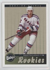 2001-02 Upper Deck Vintage Rookies Mikael Samuelsson #288 0m8e