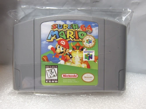 New ListingSuper Mario 64 Nintendo 64 Cartridge Only Authentic Tested  (J27K)