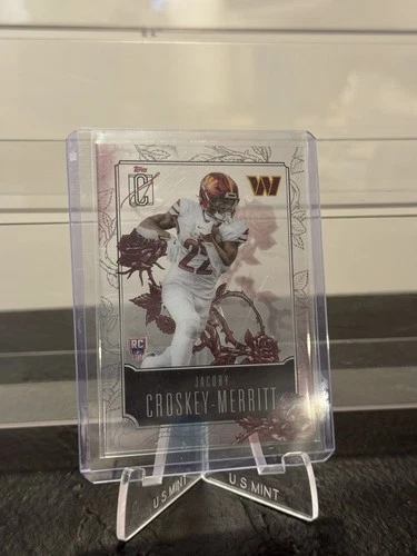 2025 Topps Signature Jacory Croskey-Merritt Base (RAW)
