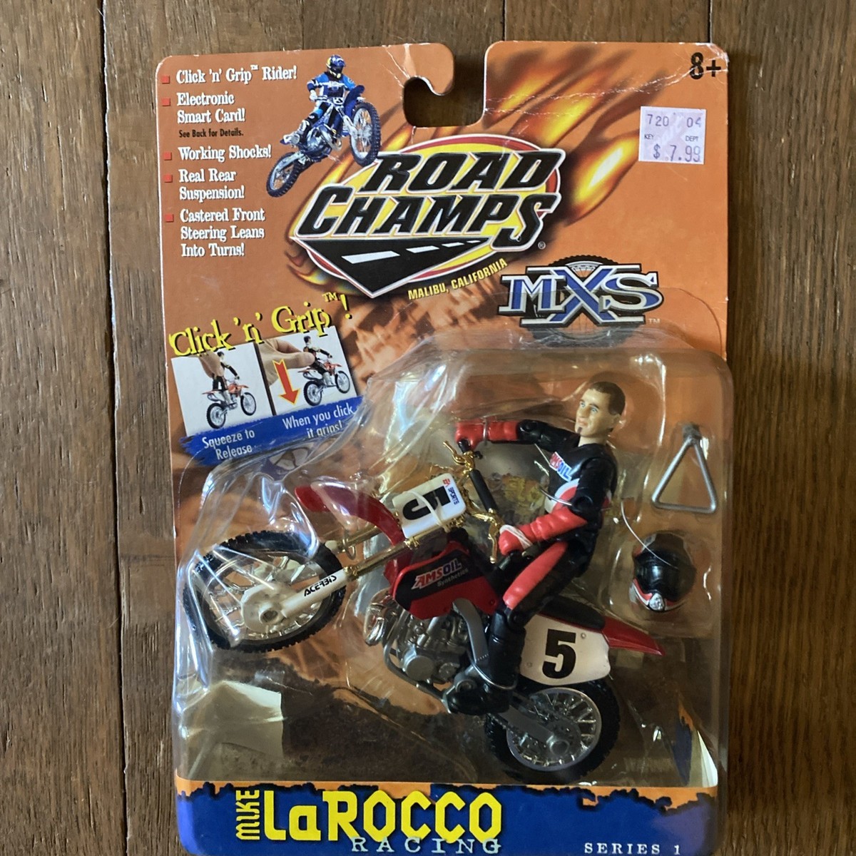 Road Champs MXS Ricky Carmichael Motocross Racer Figure (26100