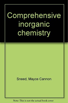 Comprehensive Inorganic Chemistry Volume 2: Copper, Silver and...