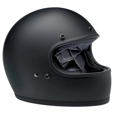 Biltwell Gringo Matte Black Helmet Size S