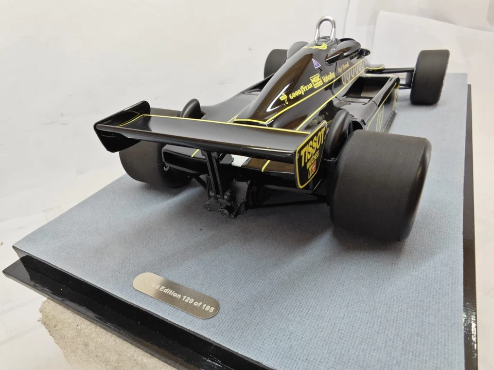 1:18 Tecnomodel - Lotus 91 - GP British #12 1982 (L.E.120/195) resina - Immagine 4 di 4