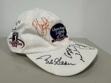 PGA CHAMPIONS LIBERTY MUTUAL LEGENDS SAVANNAH HARBOR SIGNED AUTOGRAPHED GOLF HAT
