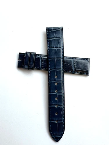 ZENITH - BRACELET - GENUINE LEATHER -  - BLUE - 18 X 16 MM