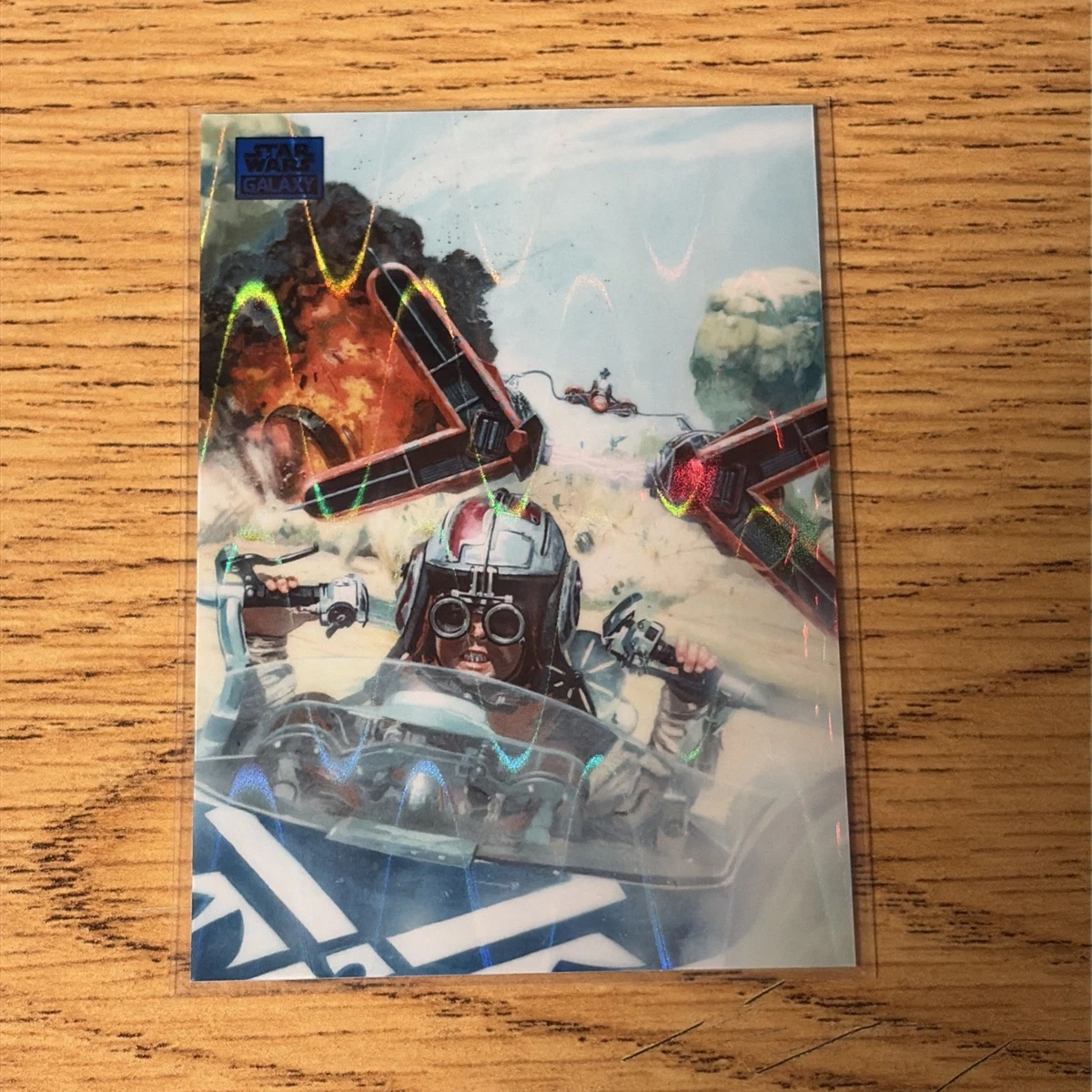 Podracing REFRACTOR trading card from 2025 Topps 2025 Topps Chrome Star Wars Galaxy