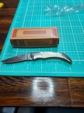 Rough Ryder Small Lockback with Smooth Bone Handle Pocket Knife - NEW