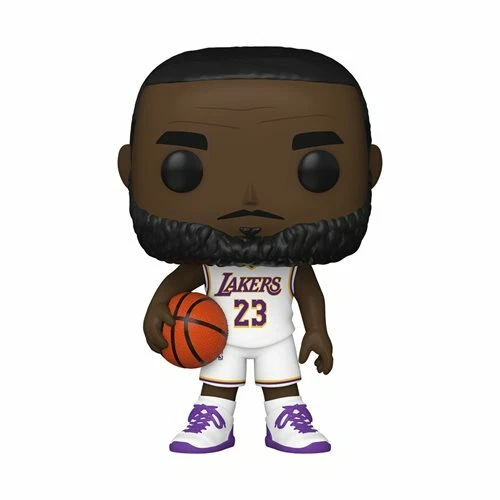 Funko Pop NBA 90 LA Lakers LEBRON JAMES Alternate White Jersey