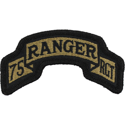 Army 75th Ranger Regiment Scorpion / OCP Scroll Patch w/ Hook Fastener ...