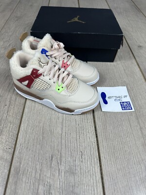 Air Jordan 4 “Wild things” DH0573-264 Size 3Y | eBay