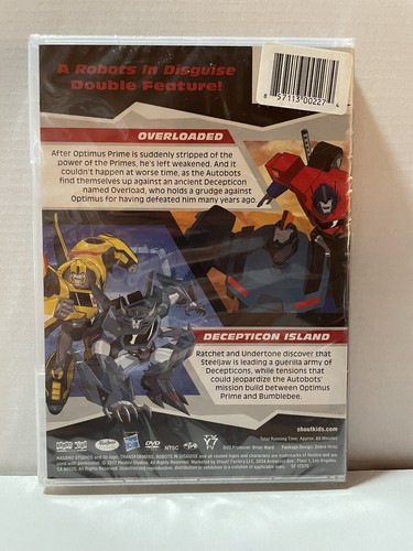 Transformers Robots In Disguise Collection: Overloaded & Decepticon Island (DVD) - Picture 2 of 2